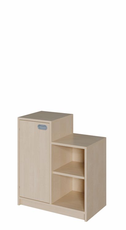 SideStep Schrank 80/60 cm, Regal/Tür
